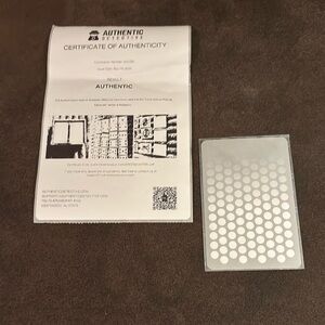 Louis Vuitton Playing Card Silver Polka Dot